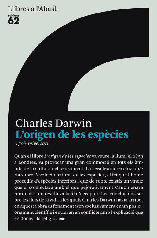 ORIGEN DE LES ESPECIES (LLIBRES A L'ABAST) | 9788429761849 | DARWIN, CHARLES