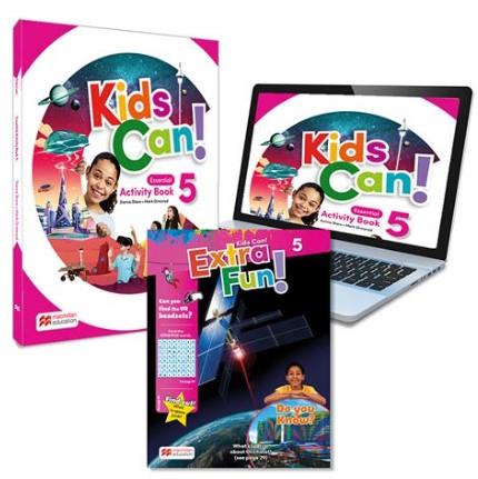 KIDS CAN! 5 ACTIVITY BOOK, EXTRAFUN & PUPIL'S APP: CUADERNO DE ACTIVIDADES DE RE | 9781380053473 | OMEROND, MARK/SHAW, DONNA