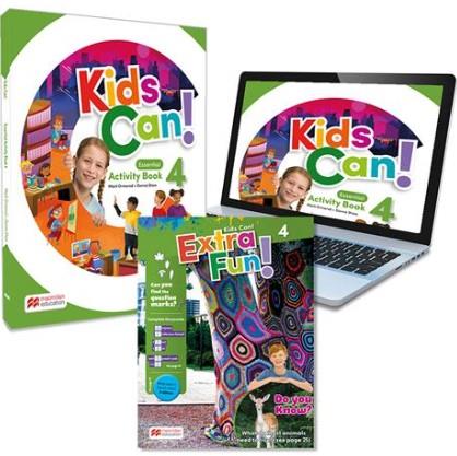 KIDS CAN! 4 ACTIVITY BOOK: CUADERNO DE ACTIVIDADES IMPRESO + ACCESO A LA VERSIÓN | 9781380053145 | OMEROND, MARK/SHAW, DONNA