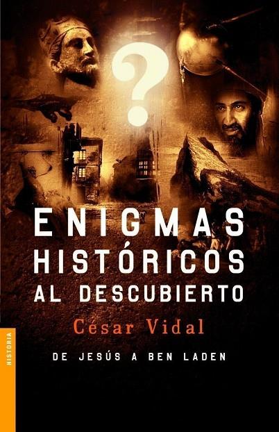 ENIGMAS HISTORICOS AL DESCUBIERTO (BOOKET) | 9788408063179 | VIDAL, CESAR