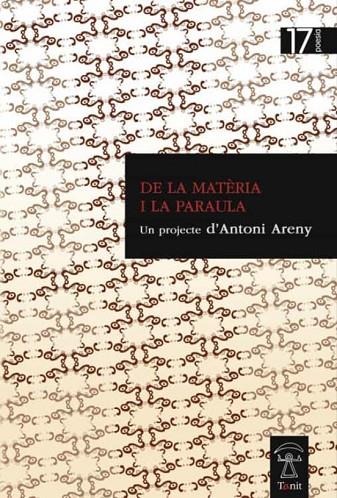 DE LA MATERIA I LA PARAULA | 9788412008487 | ANTONI ARENY