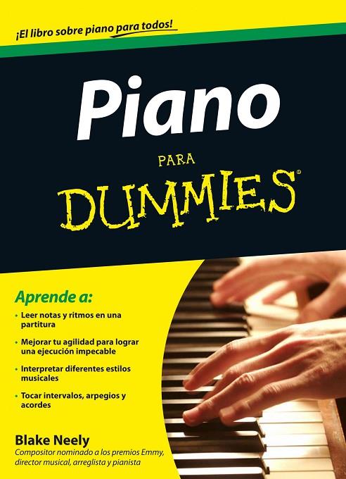 PIANO PARA DUMMIES (TBD 1 PARA DUMMIES) | 9788432900785 | NEELY, BLAKE