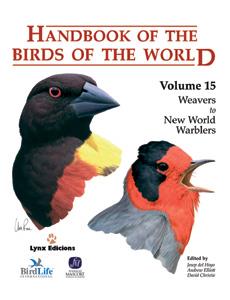 HANDBOOK OF THE BIRDS OF THE WORLD VOL.15 (T/D) | 9788496553682 | DEL HOYO, JOSEP - ELLIOTT, ANDREW - CHRISTIE, DAVI