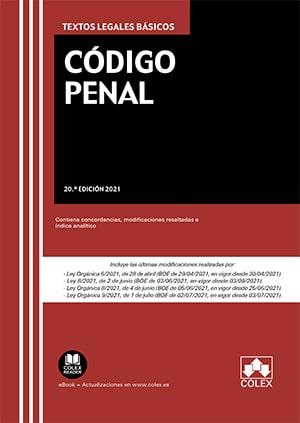 CÓDIGO PENAL | 9788413592893 | EDITORIAL COLEX, S.L.