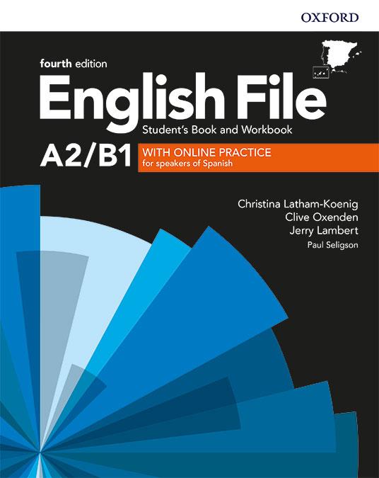 ENGLISH FILE 4TH EDITION A2/B1. STUDENT'S BOOK AND WORKBOOK WITH KEY PACK | 9780194058124 | LATHAM-KOENIG, CHRISTINA/OXENDEN, CLIVE/LAMBERT, JERRY/SELIGSON, PAUL