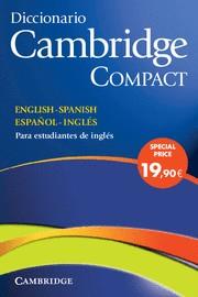 DICCIONARIO CAMBRIDGE COMPACT INGLES/ESPAÑO+CDR TB | 9788483234754