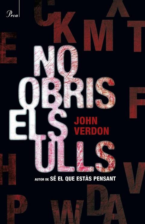 NO OBRIS ELS ULLS (BETA) | 9788475882505 | VERDON, JOHN
