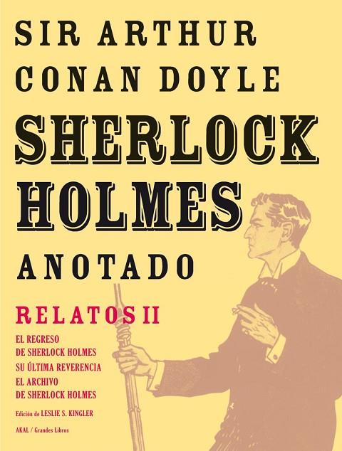 SHERLOCK HOLMES ANOTADO. RELATOS II (T/D) | 9788446025436 | CONAN DOYLE, ARTHUR (SIR)