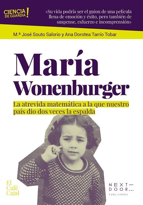 MARÍA WONENBURGER | 9788412753288 | SOUTO SALORIO, MARÍA JOSÉ/TARRÍO TOBAR, ANA DOROTEA