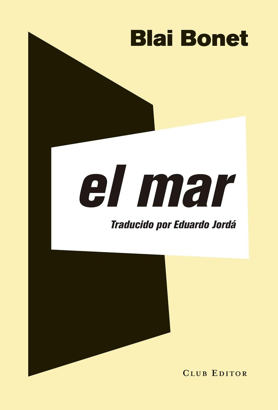 EL MAR | 9788473291989 | BONET RIGO, BLAI