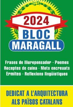 2024 * BLOC CALENDARI MARAGALL PETIT 72X100 | 9788412745511