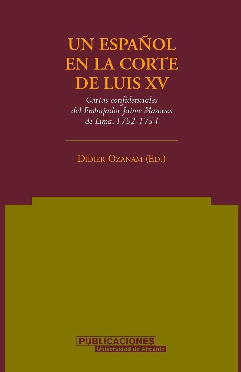 ESPAÑOL EN LA CORTE DE LUIS XV | 9788479086671 | OZANAM DIDIER