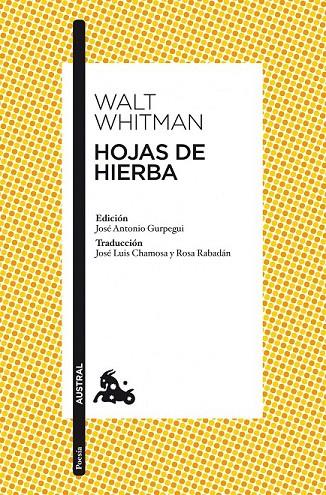 HOJAS DE HIERBA | 9788467037678 | WALT WHITMAN