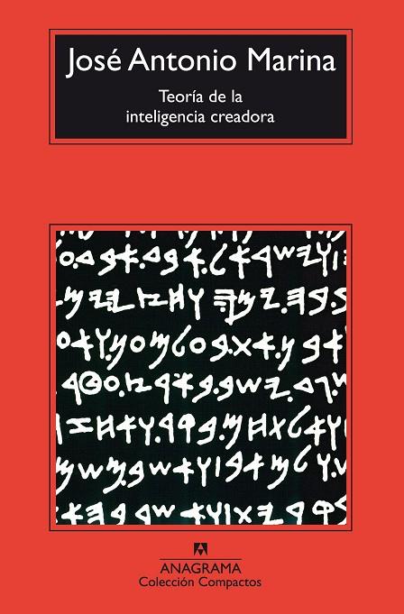 TEORIA DE LA INTELIGENCIA CREADORA -COMPACTOS- | 9788433966520 | MARINA, JOSE ANTONIO