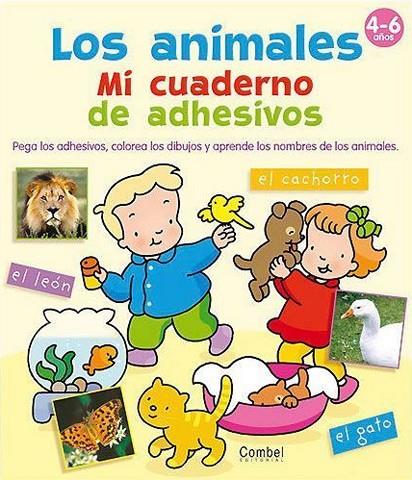 LOS ANIMALES. MI CUADERNO DE ADHESIVOS | 9788498255164 | VARIOS AUTORES