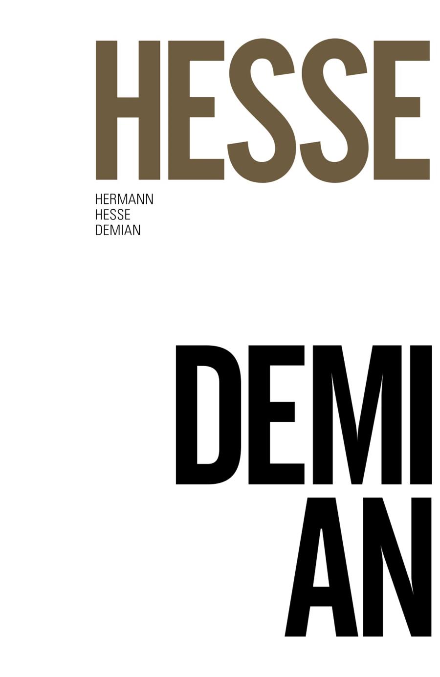 DEMIAN | 9788491043638 | HESSE, HERMANN