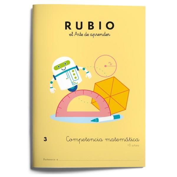 COMPETENCIA MATEMÁTICA RUBIO 3 | 9788416744121 | VARIOS AUTORES