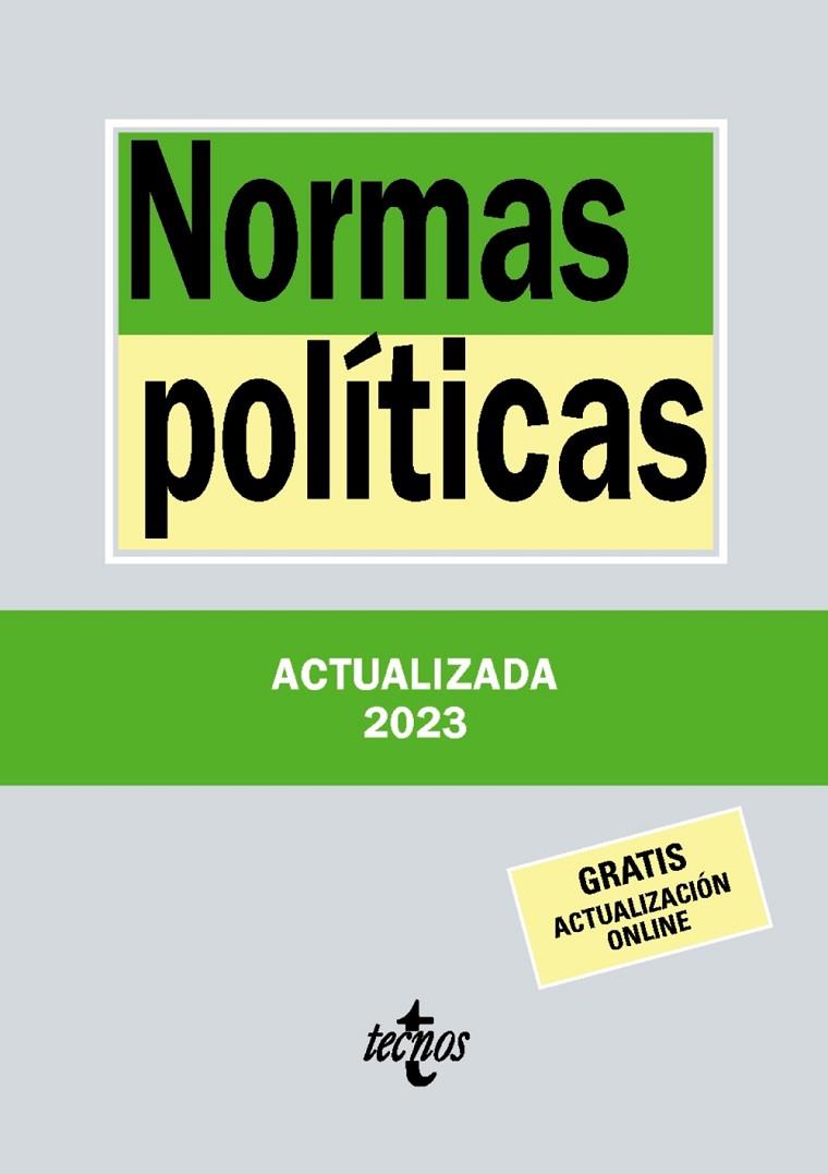 NORMAS POLÍTICAS | 9788430989072 | EDITORIAL TECNOS
