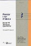 PENSAR I FER MUSICA | 9788482568195 | MESTRES QUADRENY