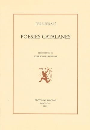 POESIES CATALANES | 9788472266971 | SERAFI PERE