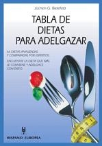 TABLA DE DIETAS PARA ADELGAZAR | 9788425514173 | BIELEFELD J
