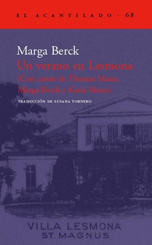 UN VERANO EN LESMONA | 9788496136014 | BERCK,MARGA