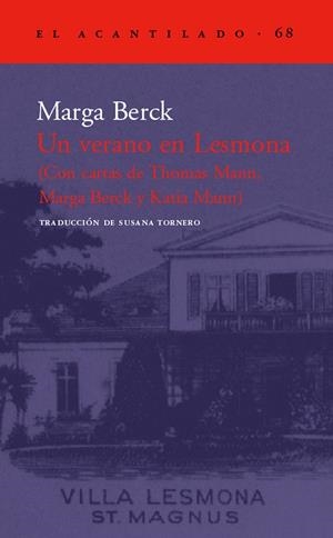 UN VERANO EN LESMONA | 9788496136014 | BERCK,MARGA