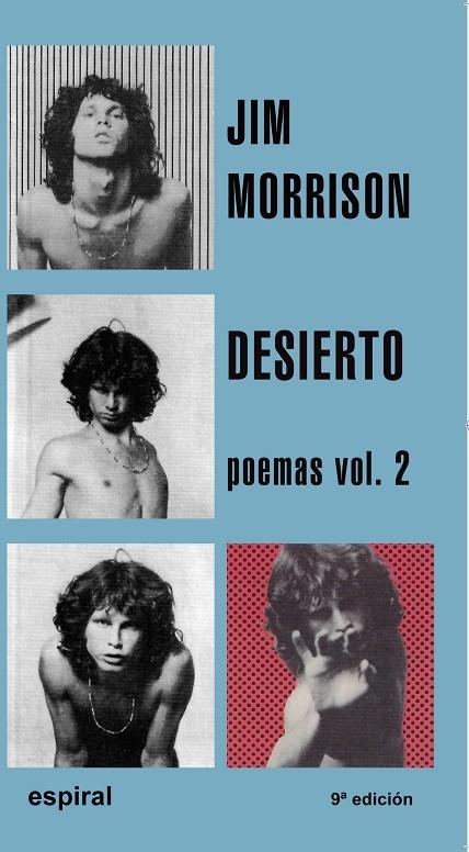 POEMAS VOL.2 DESIERTO JIM MORRISSON (ESPIRAL) | 9788424506520 | MORRISON, JIM