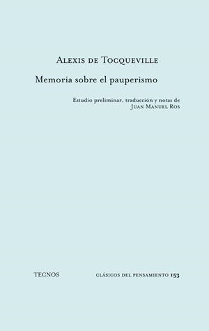 MEMORIA SOBRE EL PAUPERISMO | 9788430939732 | TOCQUEVILLE, ALEXIS DE