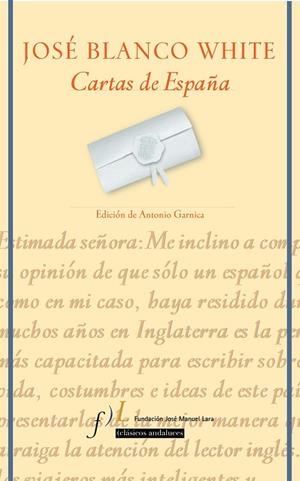 CARTAS DE ESPAÑA | 9788496152311 | BLANCO WHITE JOSE