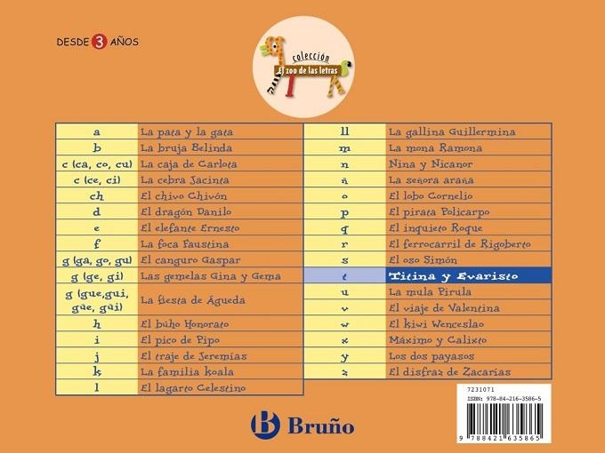 TITINA Y EVARISTO | 9788421635865