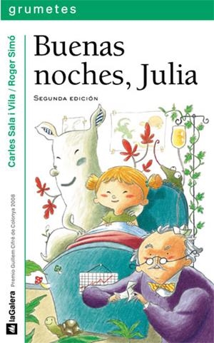 BUENAS NOCHES JULIA (GRUMETES VERDE N.85) | 9788424631697 | SALA I VILA, CARLES
