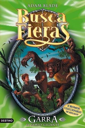 BUSCA FIERAS N.8. GARRA, EL SIMIO GIGANTE | 9788408092926 | BLADE, ADAM