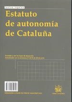 ESTATUT D'AUNOMIA DE CATALUNYA (TL) (CAT./CAST.) | 9788499850306