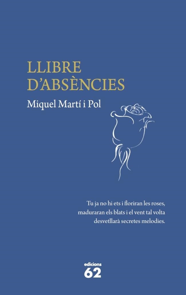 LLIBRE D'ABSÈNCIES (T/D) | 9788429768886 | MARTI I POL, MIQUEL