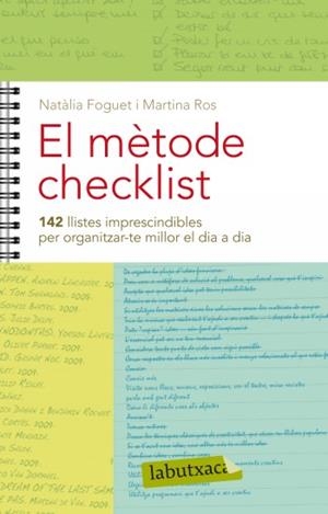 METODE CHECKLIST (LABUTXACA) GRUP 62 | 9788499303581 | FOGUET, NATALIA