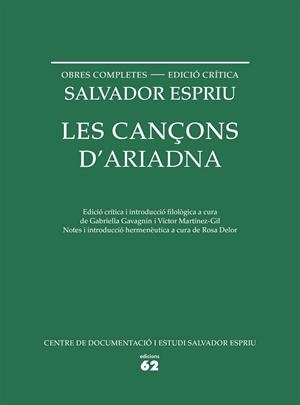 LES CANÇONS D'ARIADNA | 9788429773330 | SALVADOR ESPRIU