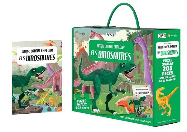PUZZLE LIBRE ELS DINOSAURES | 9789461887535