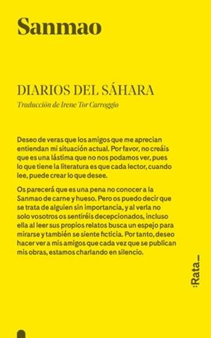DIARIOS DEL SÁHARA | 9788494489174