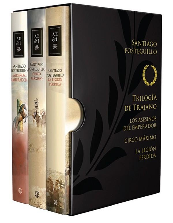 ESTUCHE DE NAVIDAD TRILOGÍA DE TRAJANO | 9788408162643 | SANTIAGO POSTEGUILLO