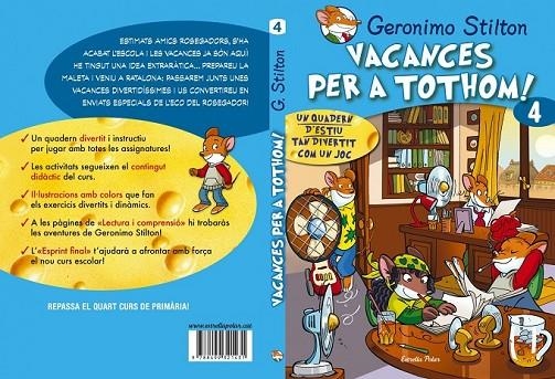 VACANCES PER TOTHOM 4. NOU FORMAT | 9788415790792 | GERONIMO STILTON