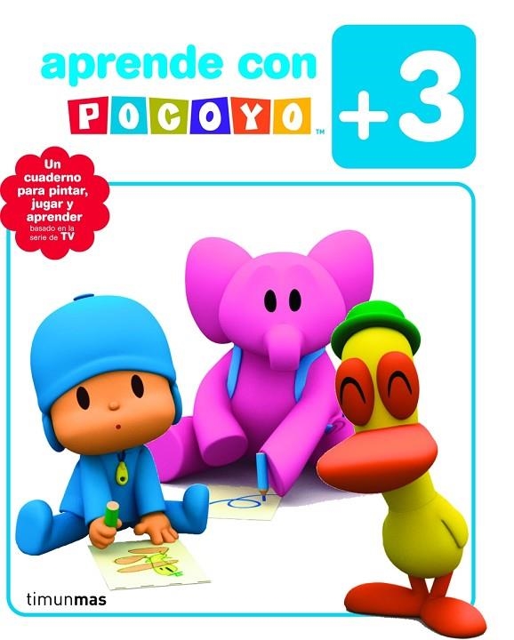 APRENDE CON POCOYO + 3 AÑOS | 9788408086161 | ZINKIA