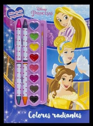 PRINCESAS. COLORES RADIANTES | 9788416917365 | DISNEY