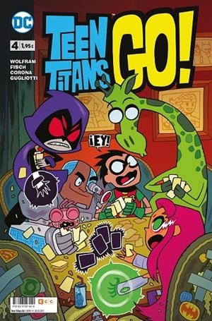 TEEN TITANS GO! NÚM. 04 | 9788417147440 | WOLFRAM, AMY/AZAGRA RUEDA, BÁRBARA