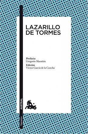 LAZARILLO DE TORMES (AUSTRAL NARRATIVA) | 9788467033403 | ANONIMO