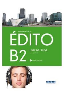 EDITO B2 ELEVE+CD+DVD | 9788490492055 | VARIOS AUTORES