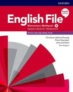 ENGLISH FILE 4TH EDITION ELEMENTARY. MULTIPACK B | 9780194031516