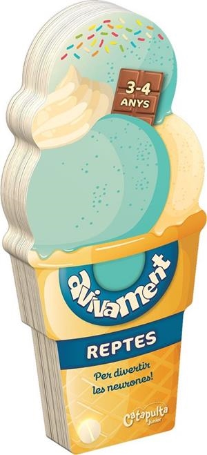 AVIVAMENT REPTES 3-4 ANYS - CAT | 9789876377089 | LOS EDITORES DE CATAPULTA