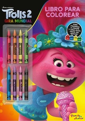 TROLLS 2. LIBRO PARA COLOREAR CON CERAS | 9788408218241 | DREAMWORKS