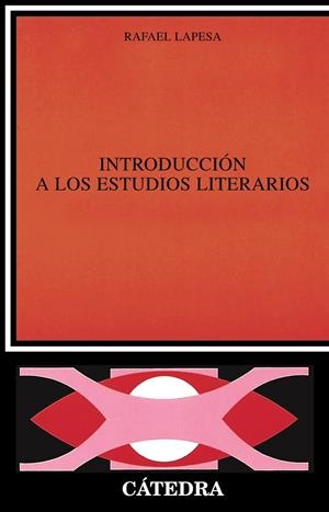 INTRODUCCION A LOS ESTUDIOS LITERARIOS (0150009) | 9788437600178 | Lapesa Melgar, Rafael